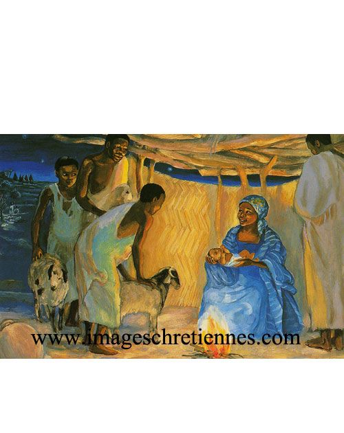 Noël la visite des bergers