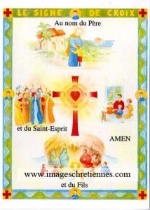 Poster Le Signe de la Croix