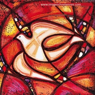 Magnet : Colombe du Saint Esprit