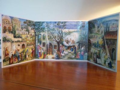 Calendrier de l’Avent 3-8 ans ; Format panoramique