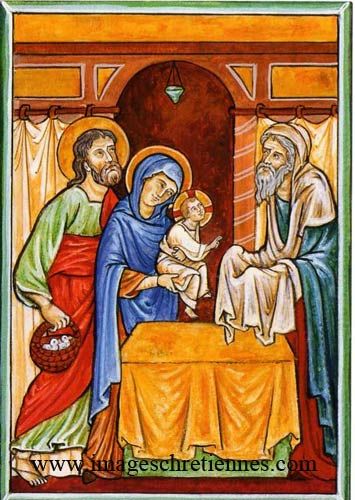 Présentation de Jésus au Temple