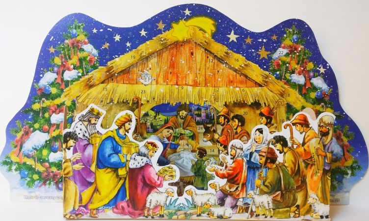 Calendrier de l'Avent 3D pour les 3-8 ans