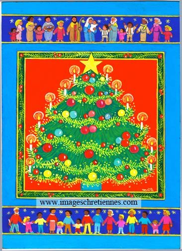 Carte de Joyeux Noël