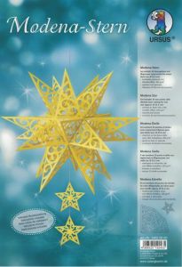 Etoile de Noël arabesques-or