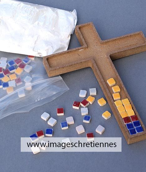 Petite Croix en mosaïques