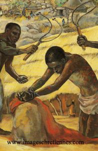 La flagellation de Jésus