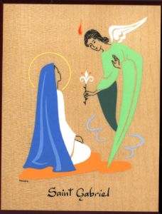 Saint Gabriel messager de Dieu