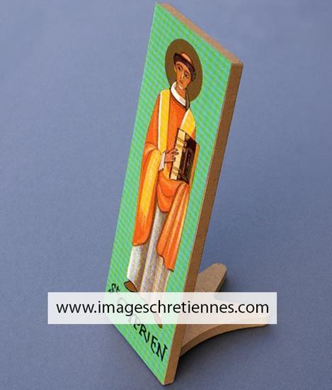 Support signet bois nu