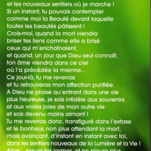 Ne pleure pas si tu m'aimes