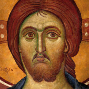 Poster face du Christ 30cm