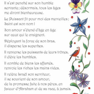 Image Prière du Magnificat - 50 exemplaires